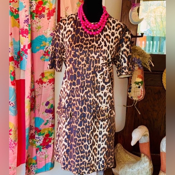 Zara Dresses & Skirts - Zara Brown Leopard Print Mini Dress